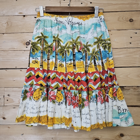 Jams World Skirt Vintage Bon Voyage Small - Picture 2 of 5